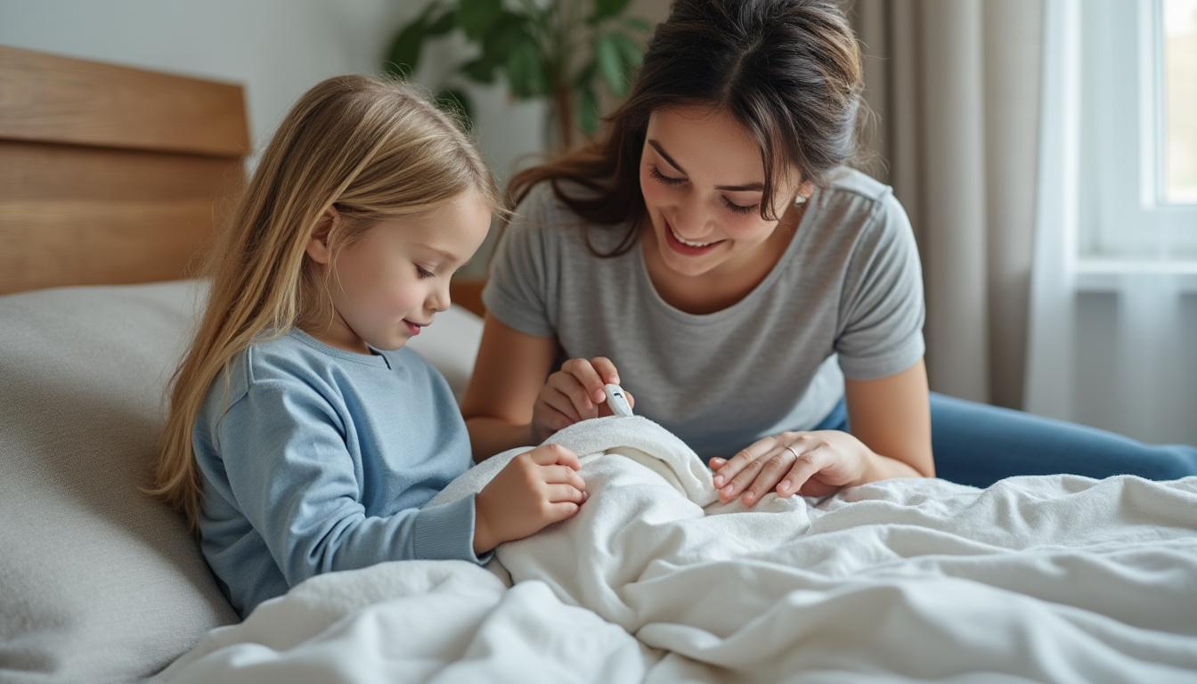 découvrez des méthodes sûres et efficaces pour faire baisser rapidement la fièvre chez un enfant, tout en assurant son confort et sa sécurité.
