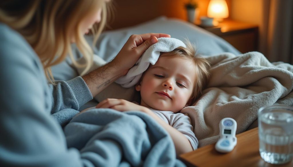 découvrez des méthodes efficaces et rapides pour faire baisser la température de votre enfant en toute sécurité et soulager son inconfort.