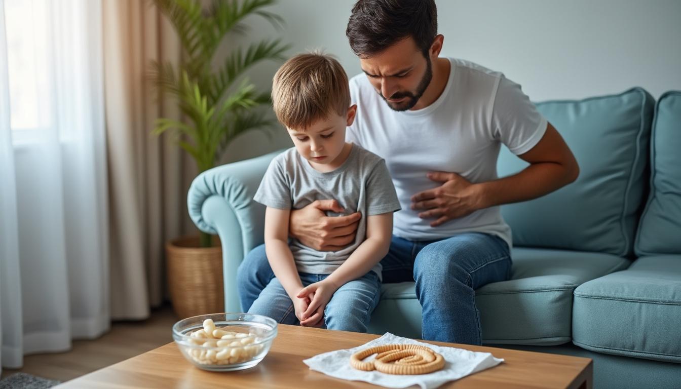 découvrez comment identifier les symptômes des vers intestinaux chez votre enfant et les mesures à prendre pour les traiter efficacement.