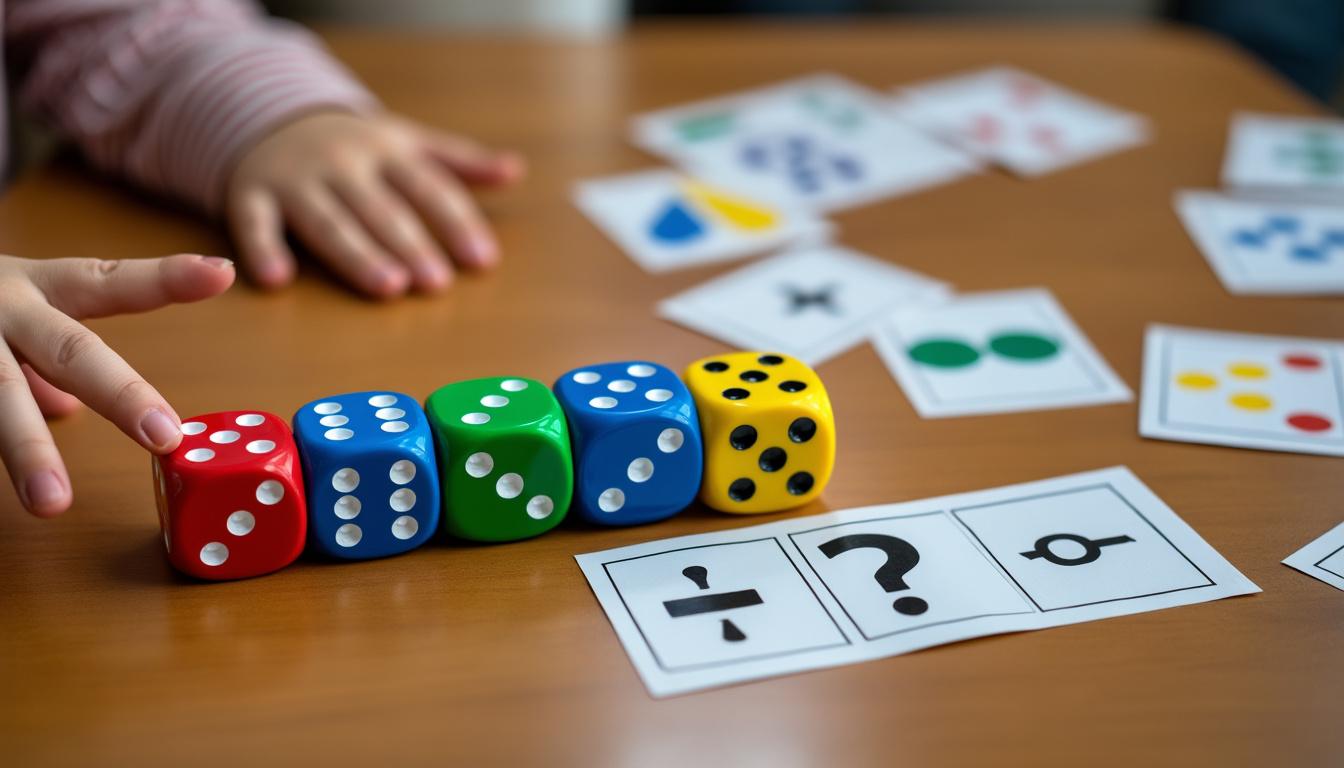 découvrez comment les dés en ligne peuvent rendre l'apprentissage des maths amusant et interactif pour les enfants, en facilitant la compréhension des concepts mathématiques essentiels.