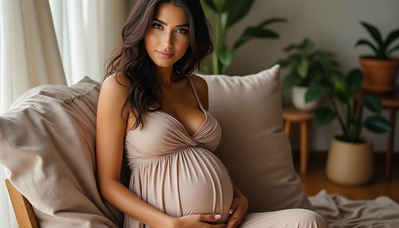 découvrez les changements physiques et émotionnels que vit nathalie marquay, ancienne miss devenue future maman, durant sa grossesse.