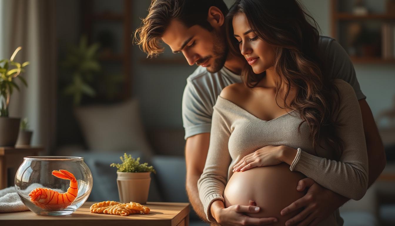 découvrez ce que signifie le phénomène de la « crevette enceinte » chez les jeunes parents et comment il reflète leurs émotions et leurs changements durant la parentalité.