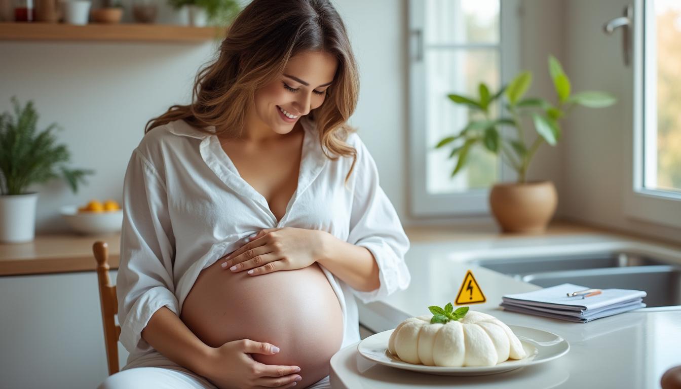 découvrez les risques liés à la consommation de mozzarella pendant la grossesse et les précautions à prendre pour protéger la santé de la future maman et de son bébé.