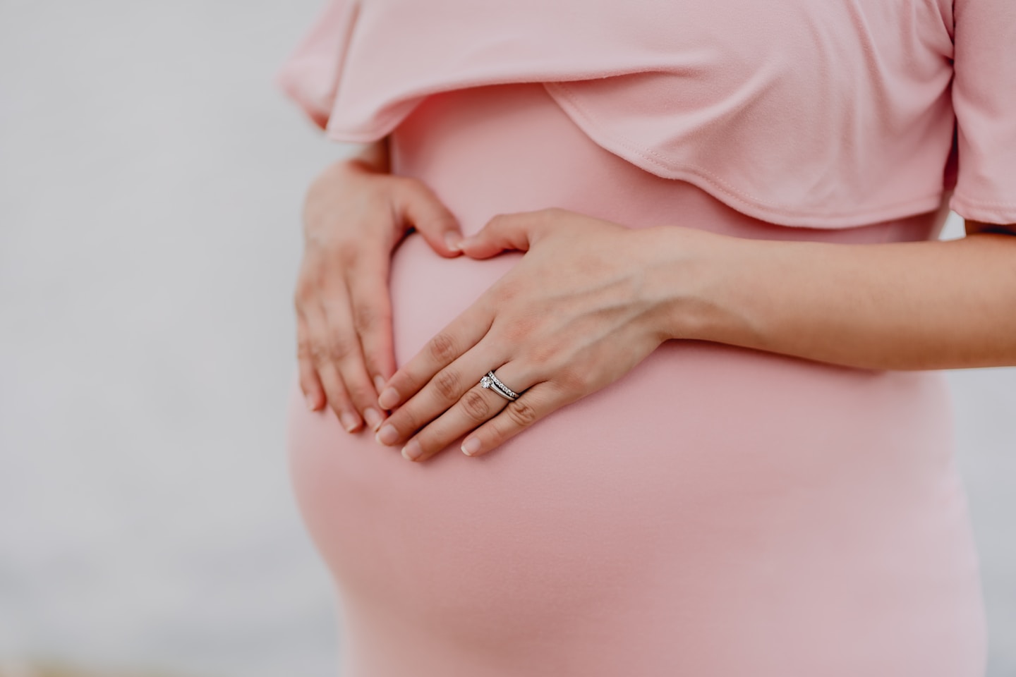We took maternity photos by the water for our 2nd baby girl!
