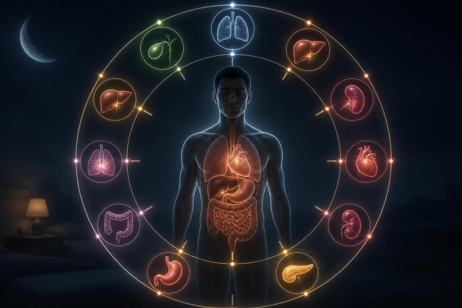 découvrez comment la médecine chinoise interprète les signaux nocturnes en lien avec l'heure de réveil et le fonctionnement des organes pour mieux comprendre votre corps et retrouver un sommeil réparateur.