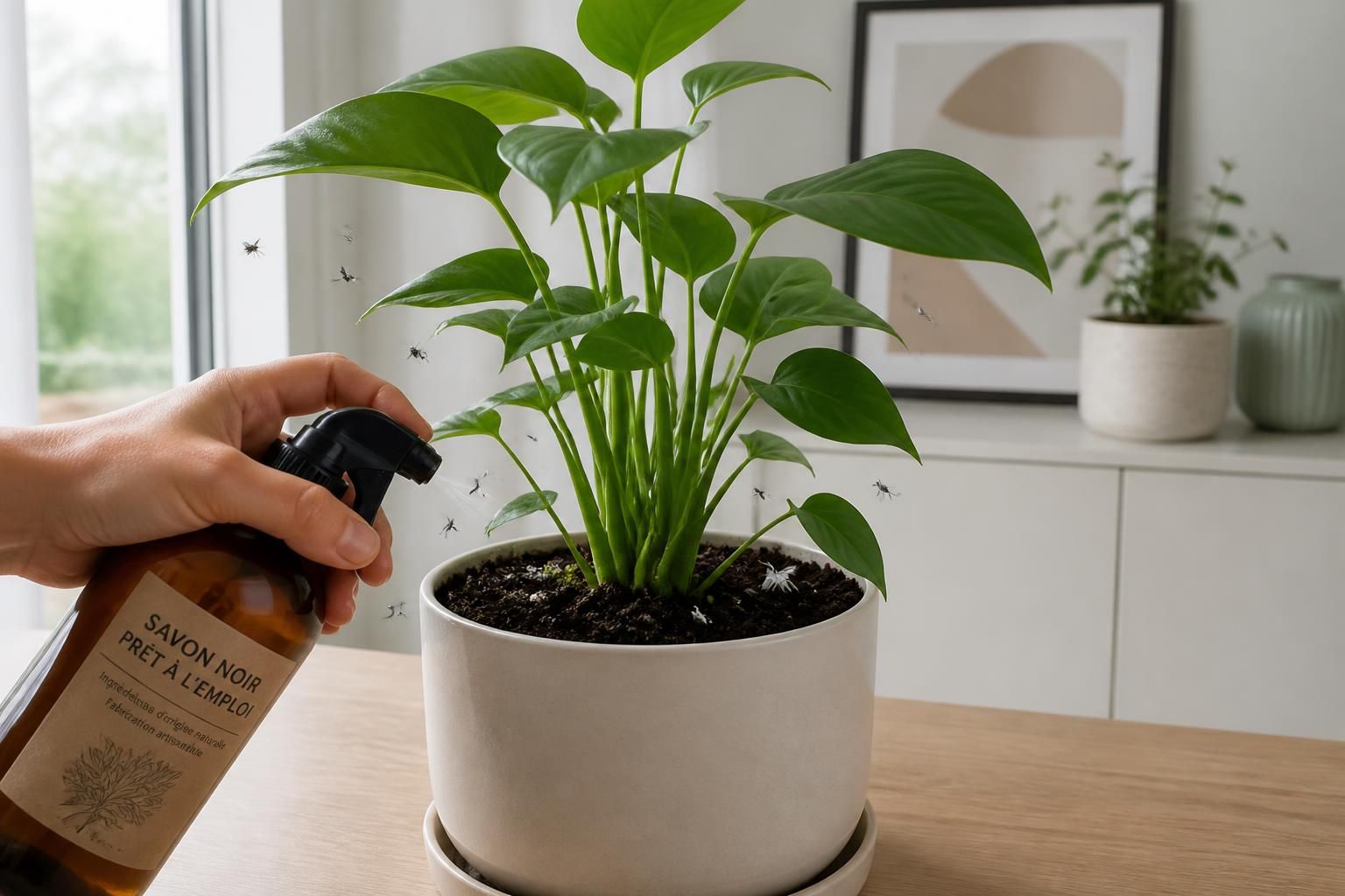 découvrez des méthodes efficaces pour éliminer les moucherons de vos plantes d’intérieur et protéger votre foyer tout en conservant des plantes saines et belles.