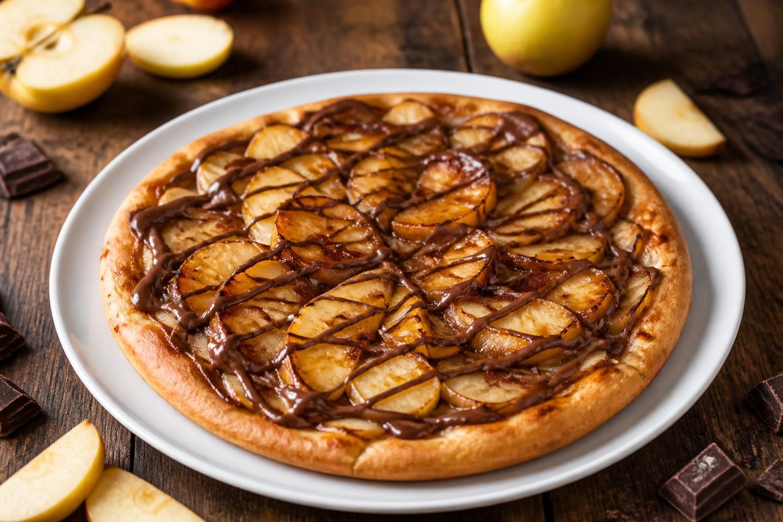 découvrez des recettes gourmandes de pizzas sucrées aux pommes, nutella ou chocolat, parfaites pour un dessert original et délicieux à tester chez vous.