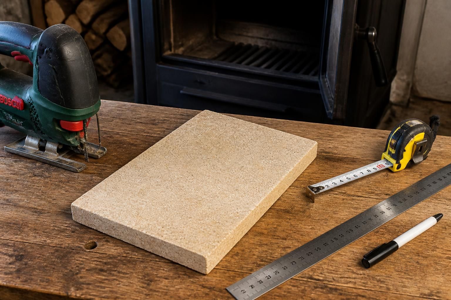 découvrez nos conseils pour choisir et découper une plaque réfractaire adaptée à votre poêle à bois, et trouvez où l'acheter au meilleur prix.