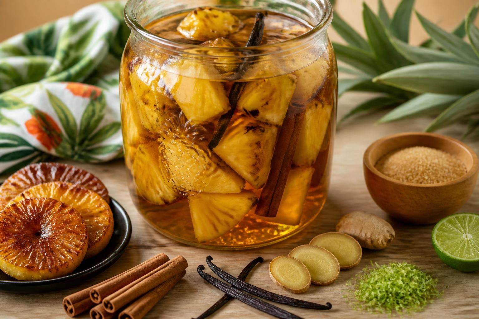 découvrez nos recettes faciles et gourmandes de rhum arrangé à l'ananas, parfaites pour des boissons maison savoureuses et originales.