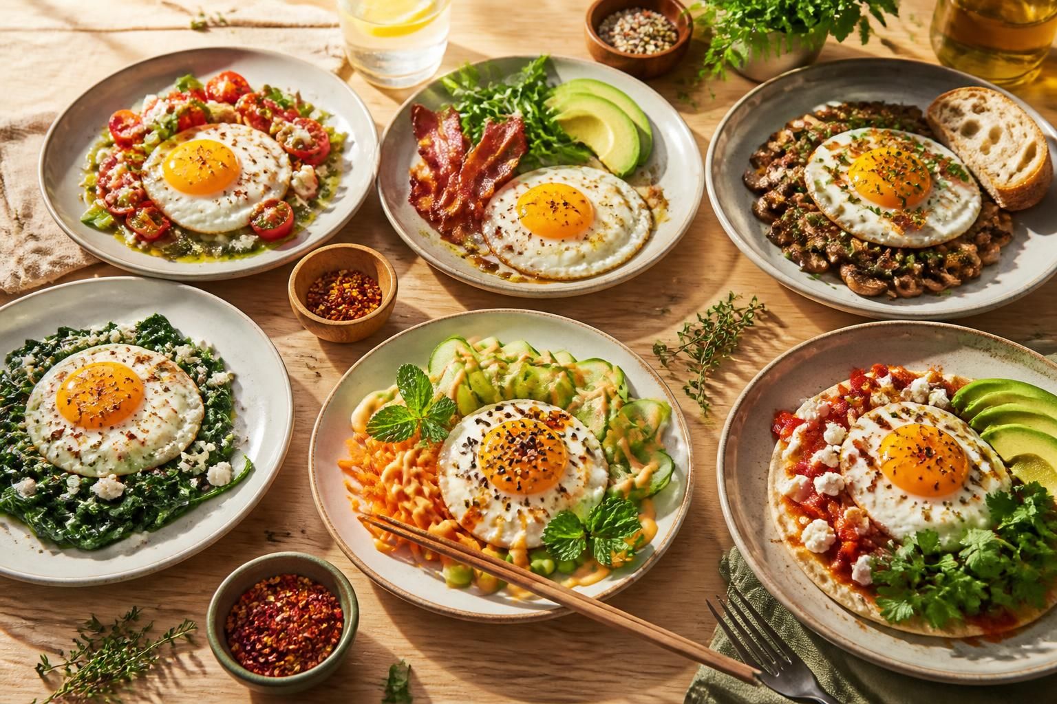 découvrez des recettes d'œuf au plat originales et gourmandes pour varier les plaisirs et apporter une touche savoureuse à vos repas quotidiens.