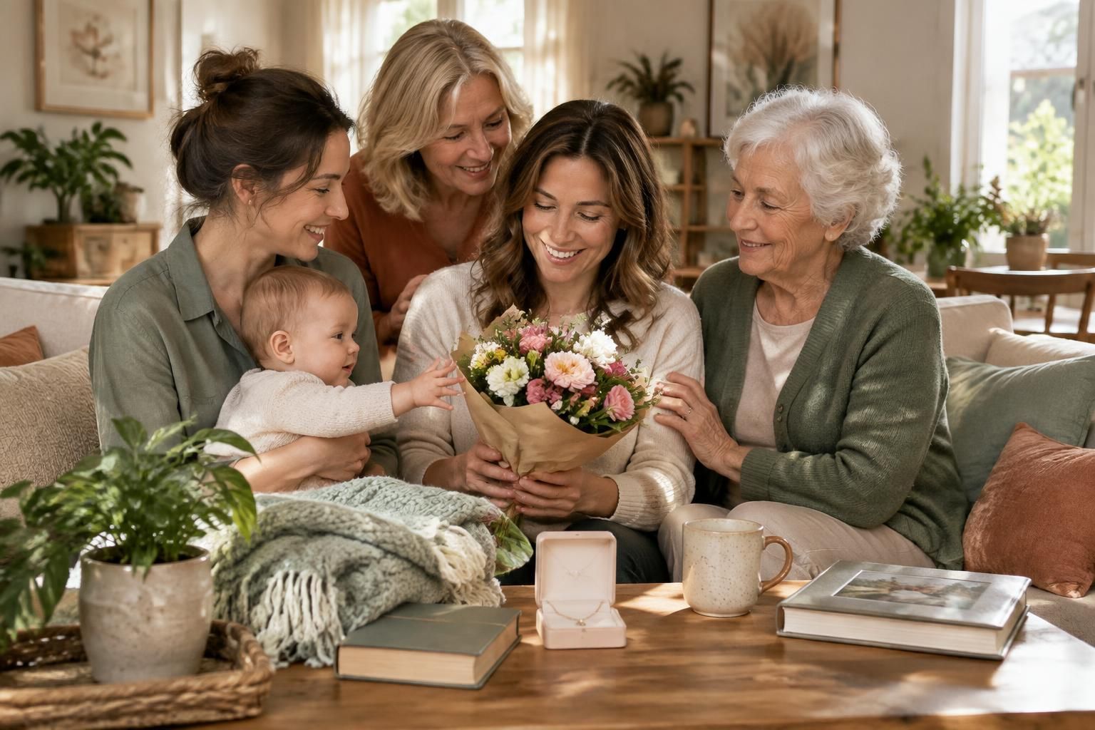 découvrez des idées de cadeaux pour une maman adaptées à son âge et à son moment de vie : des attentions originales pour lui faire plaisir.